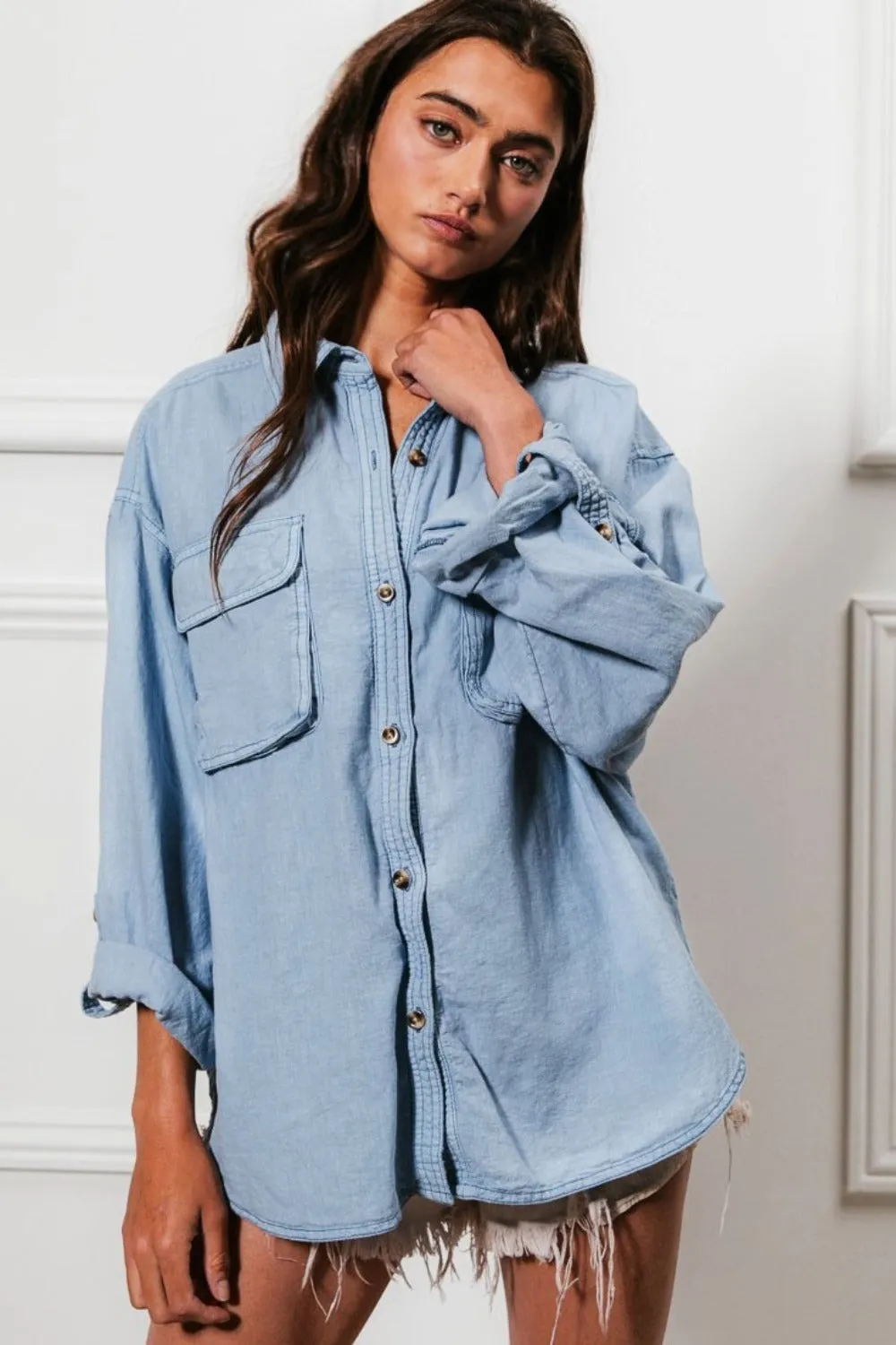 Amiah Button Down Shirt