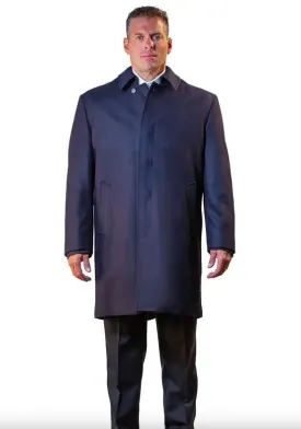 Anchor Uniform Bostonian Men's 100% Wool Single Breasted Coat