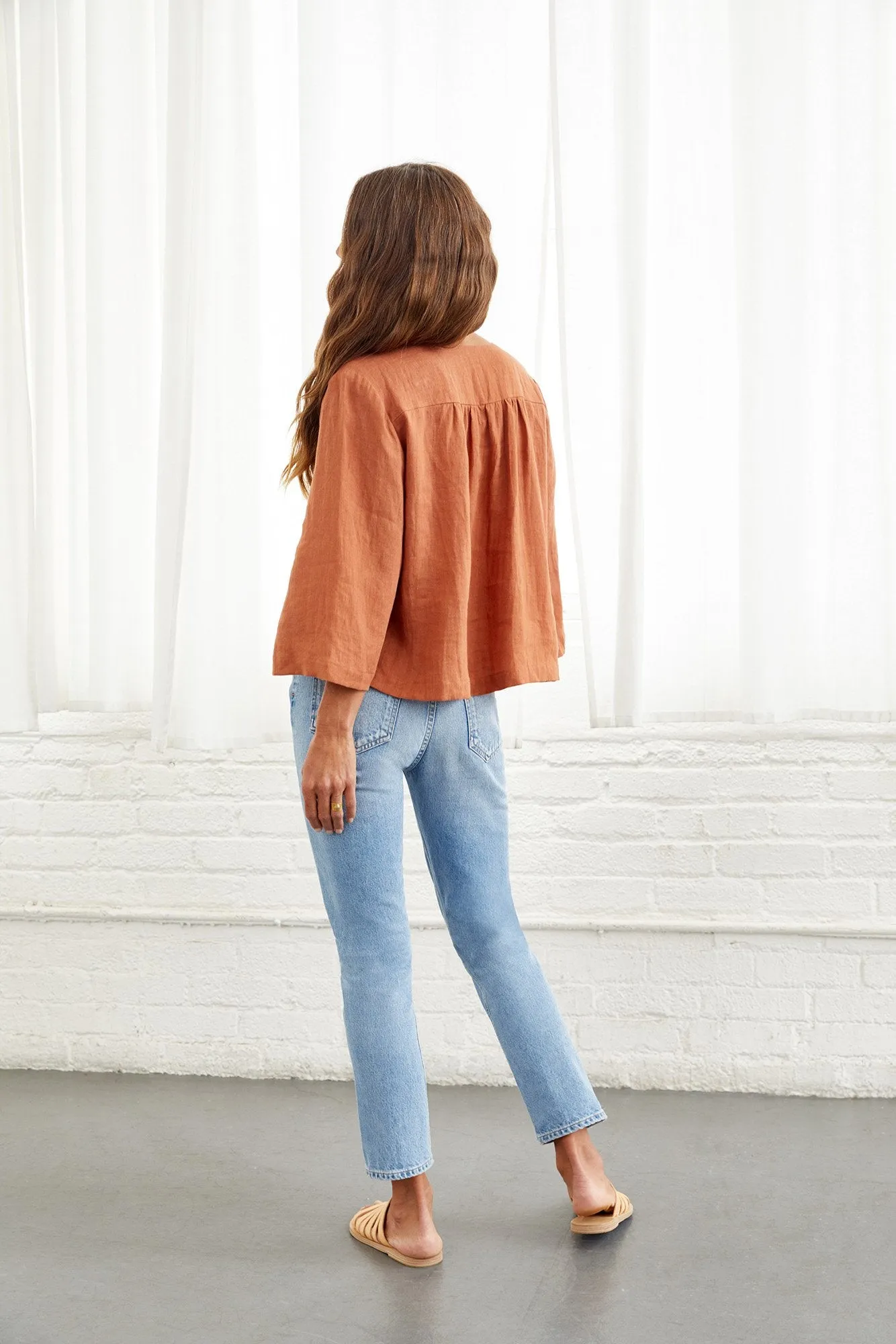 Avani Linen Top