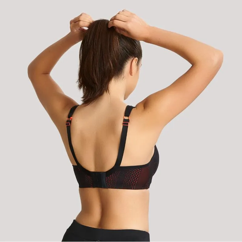 Black Coral Sports Bra Underwired - Panache