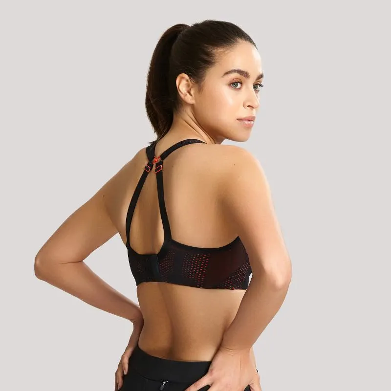 Black Coral Sports Bra Underwired - Panache