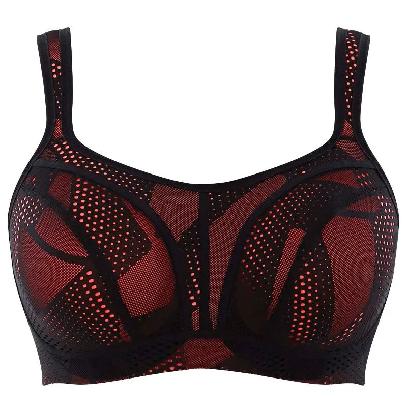 Black Coral Sports Bra Underwired - Panache