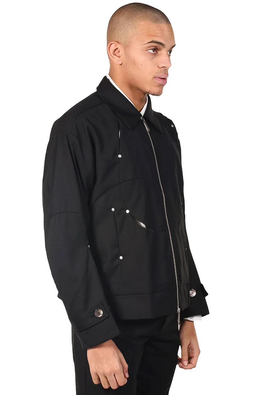 Black Dissection Hollow Jacket