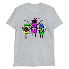 Cool Cartoon Characters Short-Sleeve Unisex T-Shirt