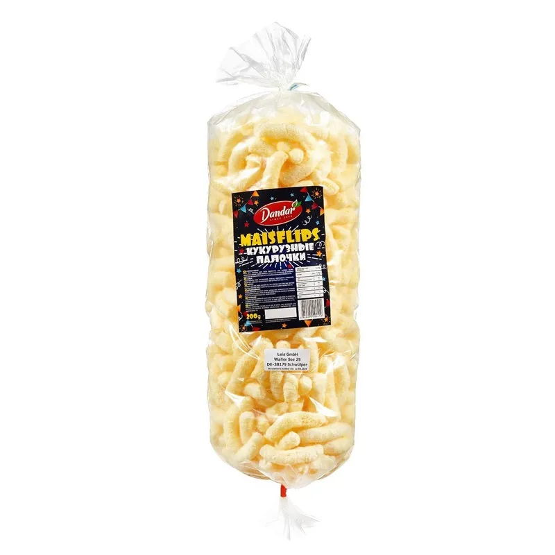 DANDAR Corn Sticks "Konfetka" XXL, 200g