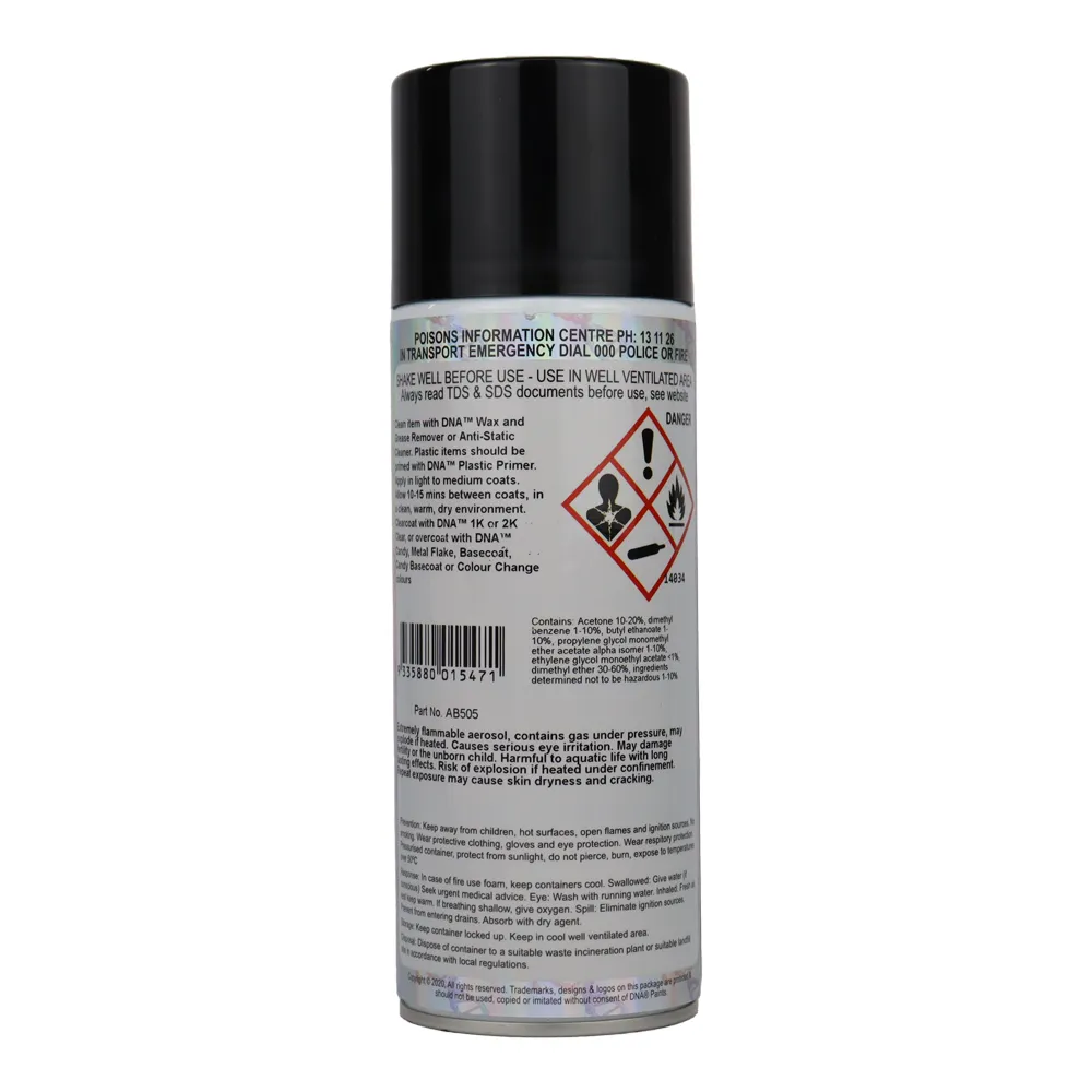 DNA PAINTS Helix Basecoat Spray Paint 350ml Aerosol Light Gold