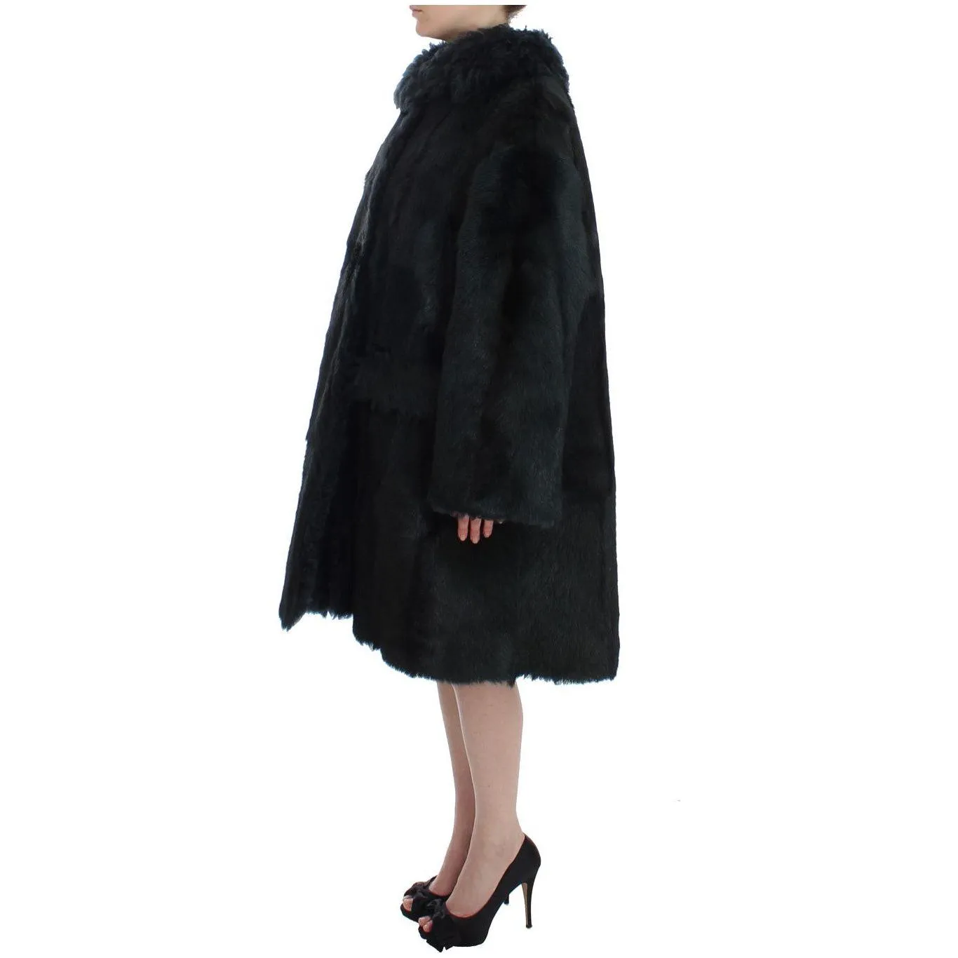 Dolce & Gabbana Exquisite Shearling Coat Jacket