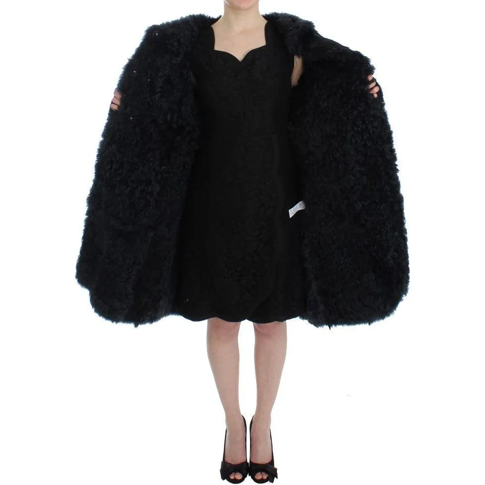 Dolce & Gabbana Exquisite Shearling Coat Jacket