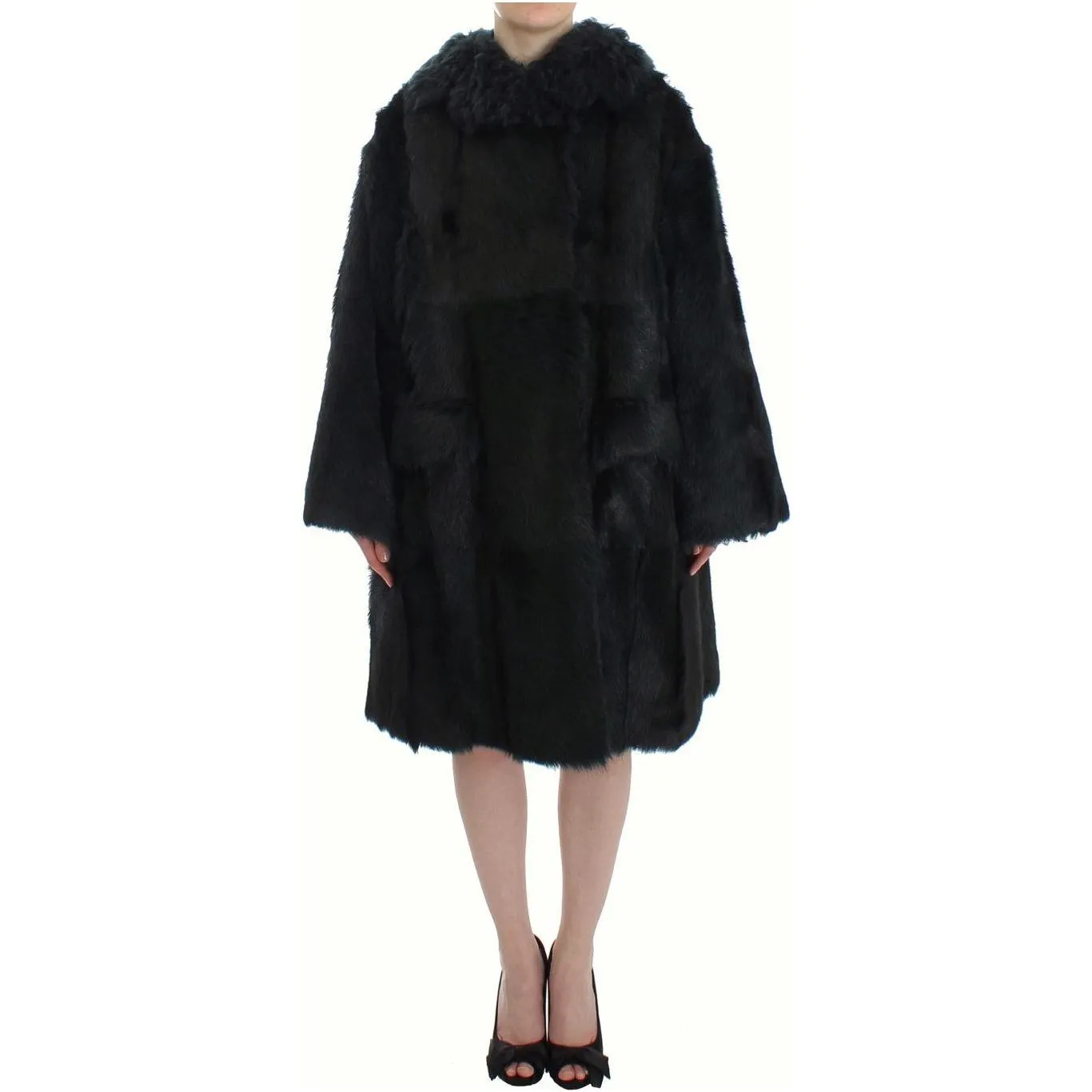 Dolce & Gabbana Exquisite Shearling Coat Jacket