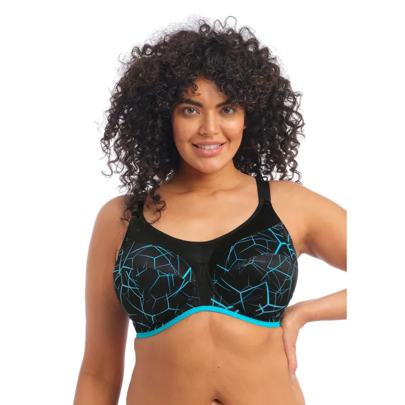 Energise Sports Bra Underwired Blue Lightning - Elomi