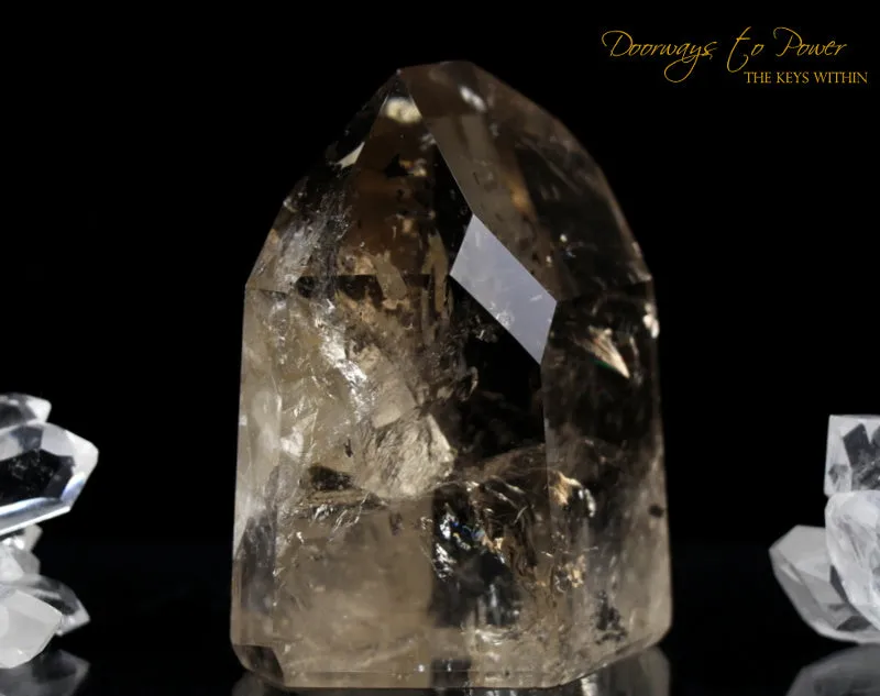 Exquisite Citrine Manifestation Quartz Point Ultra Rare