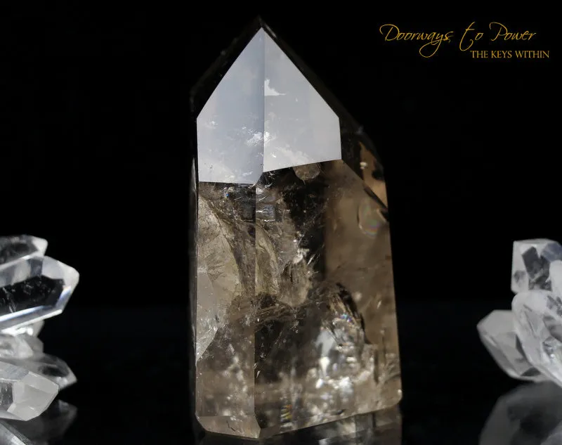 Exquisite Citrine Manifestation Quartz Point Ultra Rare