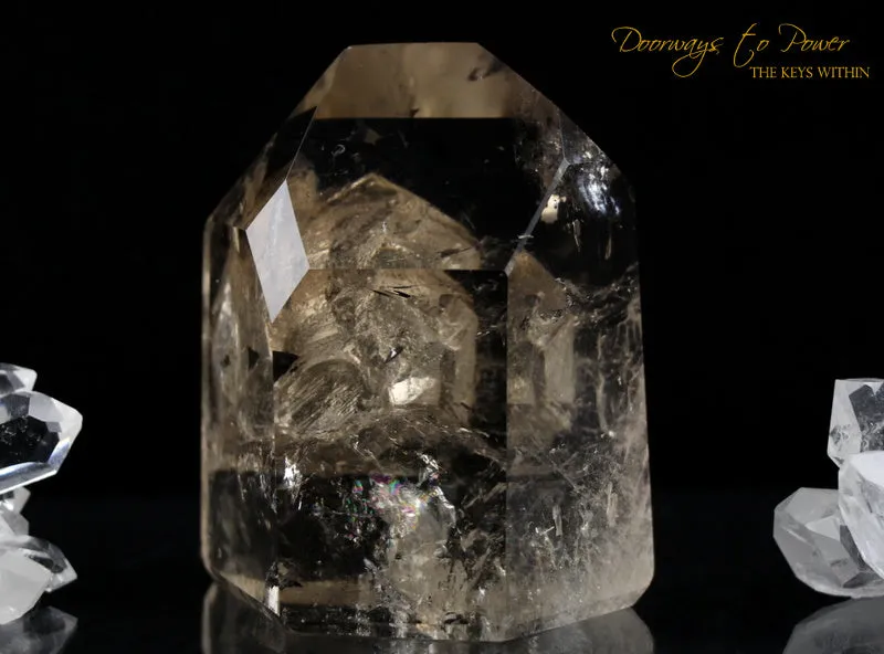 Exquisite Citrine Manifestation Quartz Point Ultra Rare