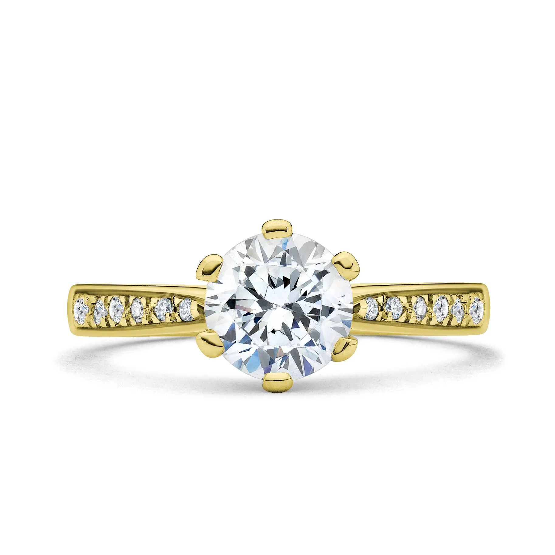 Exquisite Diamond Engagement Ring