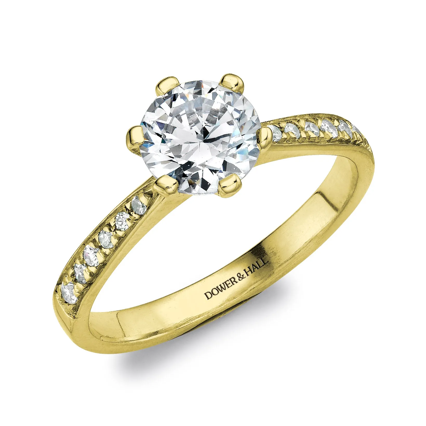 Exquisite Diamond Engagement Ring