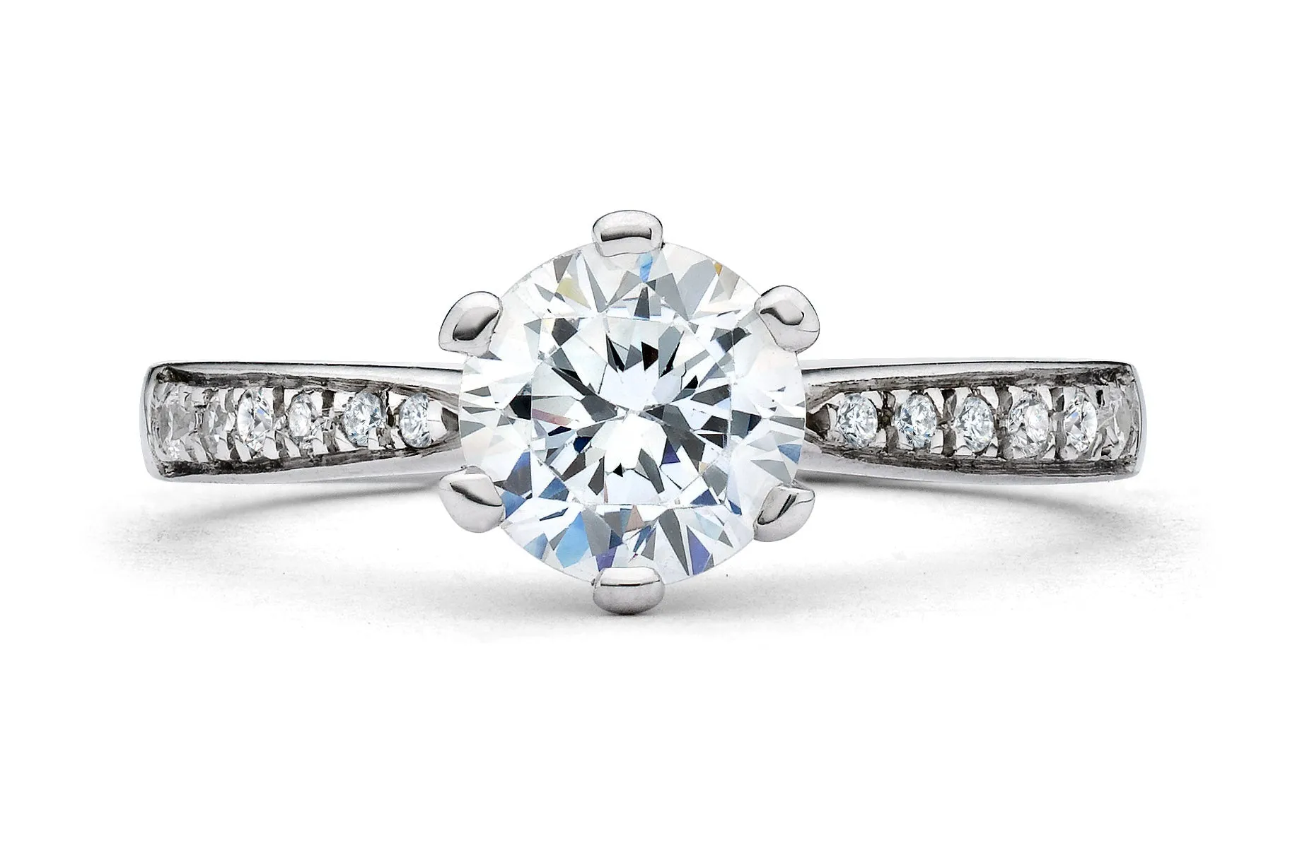 Exquisite Diamond Engagement Ring