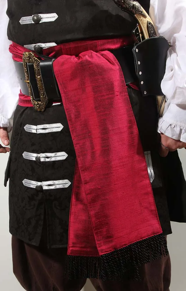 Exquisite Silk Pirate Sash