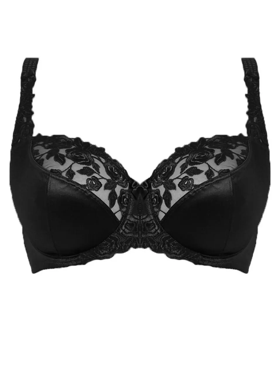 Fantasie Belle Balcony Bra, Black | Black Balcony Bras