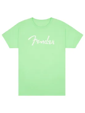 Fender Spaghetti Logo T-Shirt, Surf Green, XL