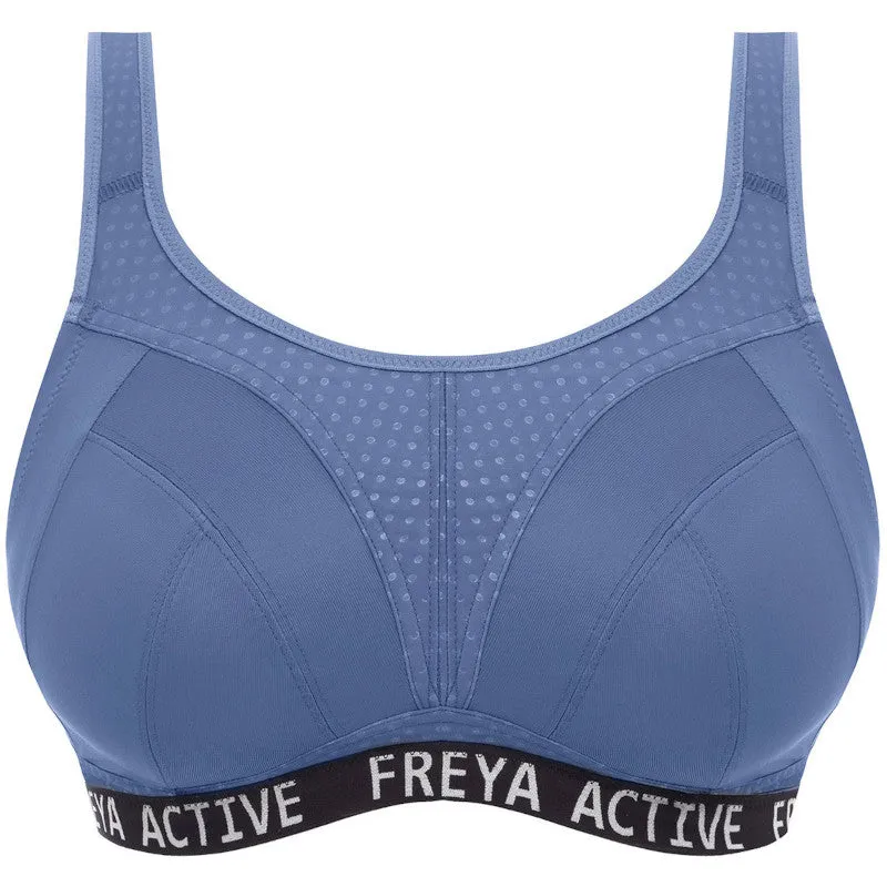 Freya Dynamic Soft Cup Sports Bra Denim Blue