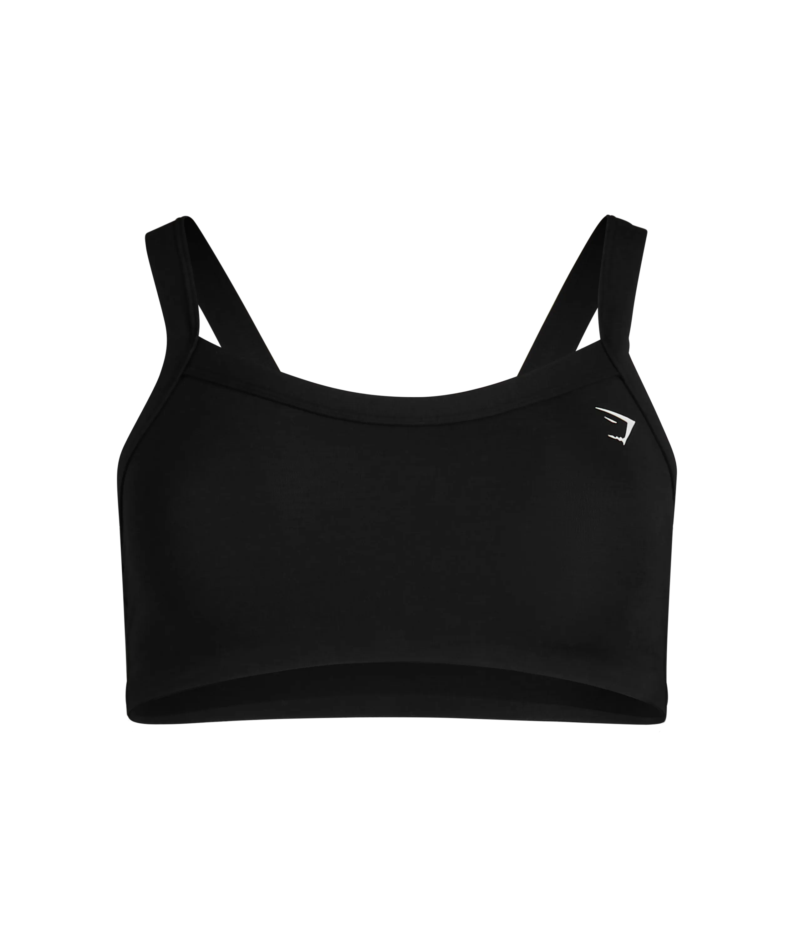 Gymshark Cotton Lifting Sports Bra - Black