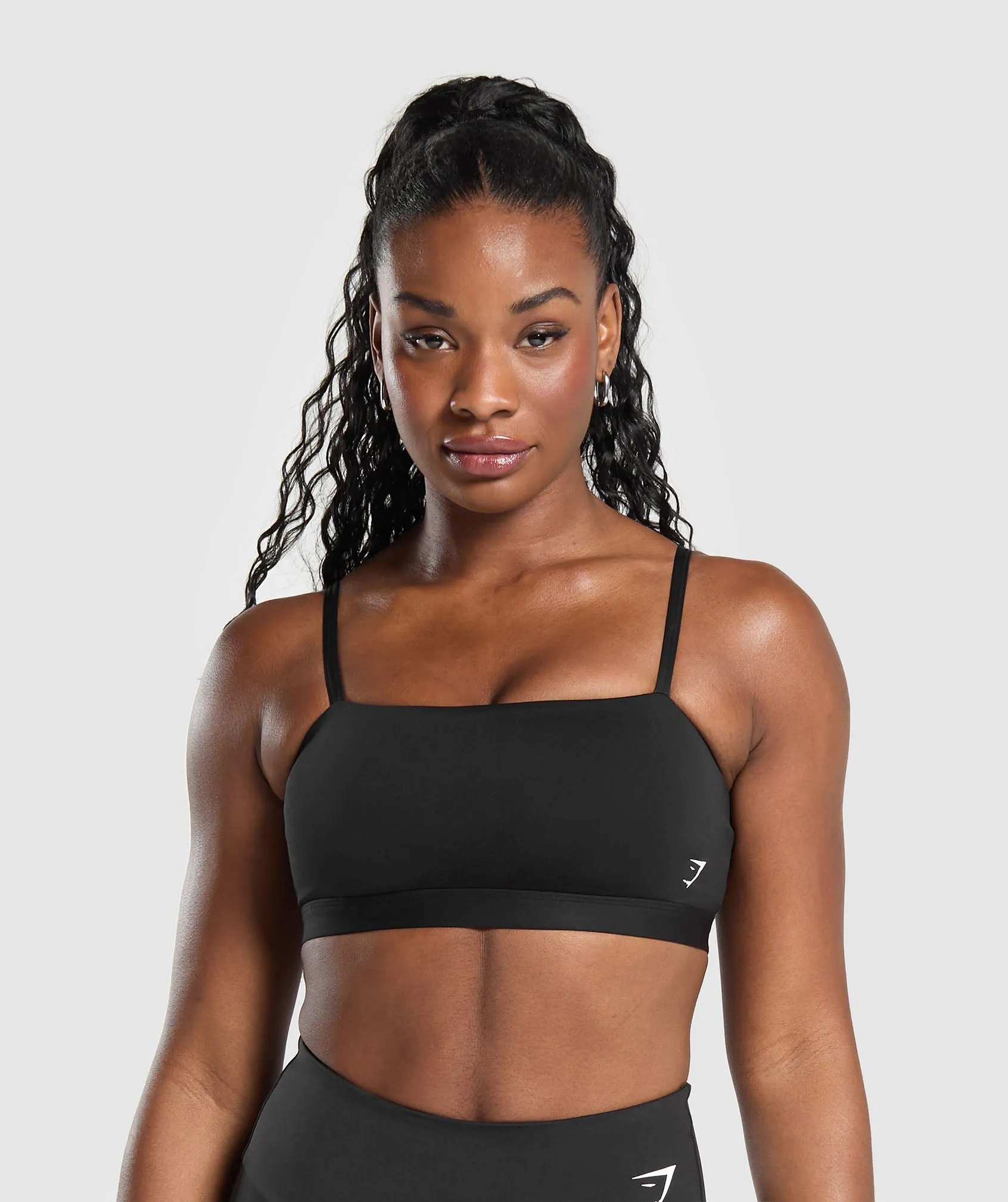 Gymshark Cut Out Bandeau - Black