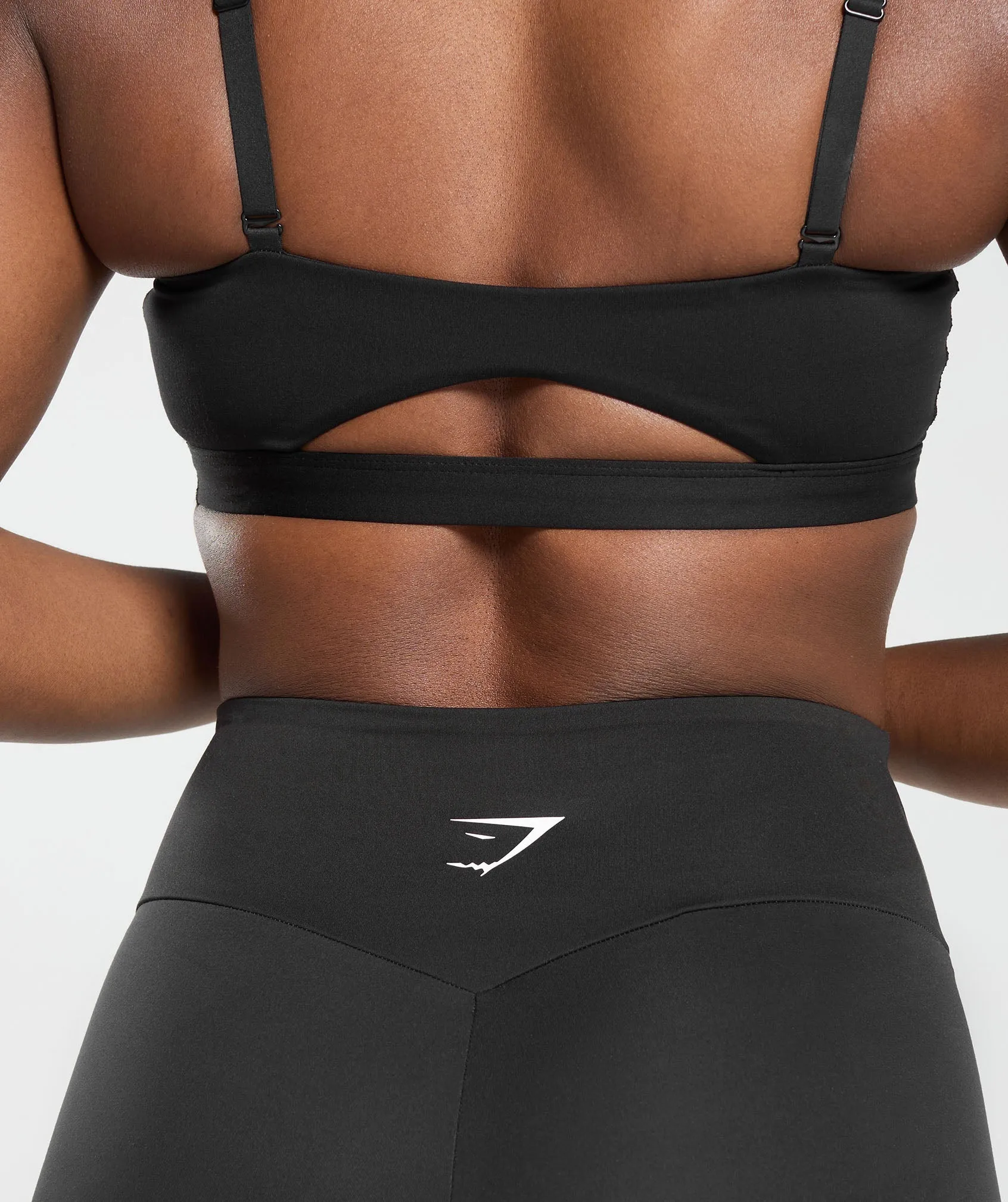 Gymshark Cut Out Bandeau - Black