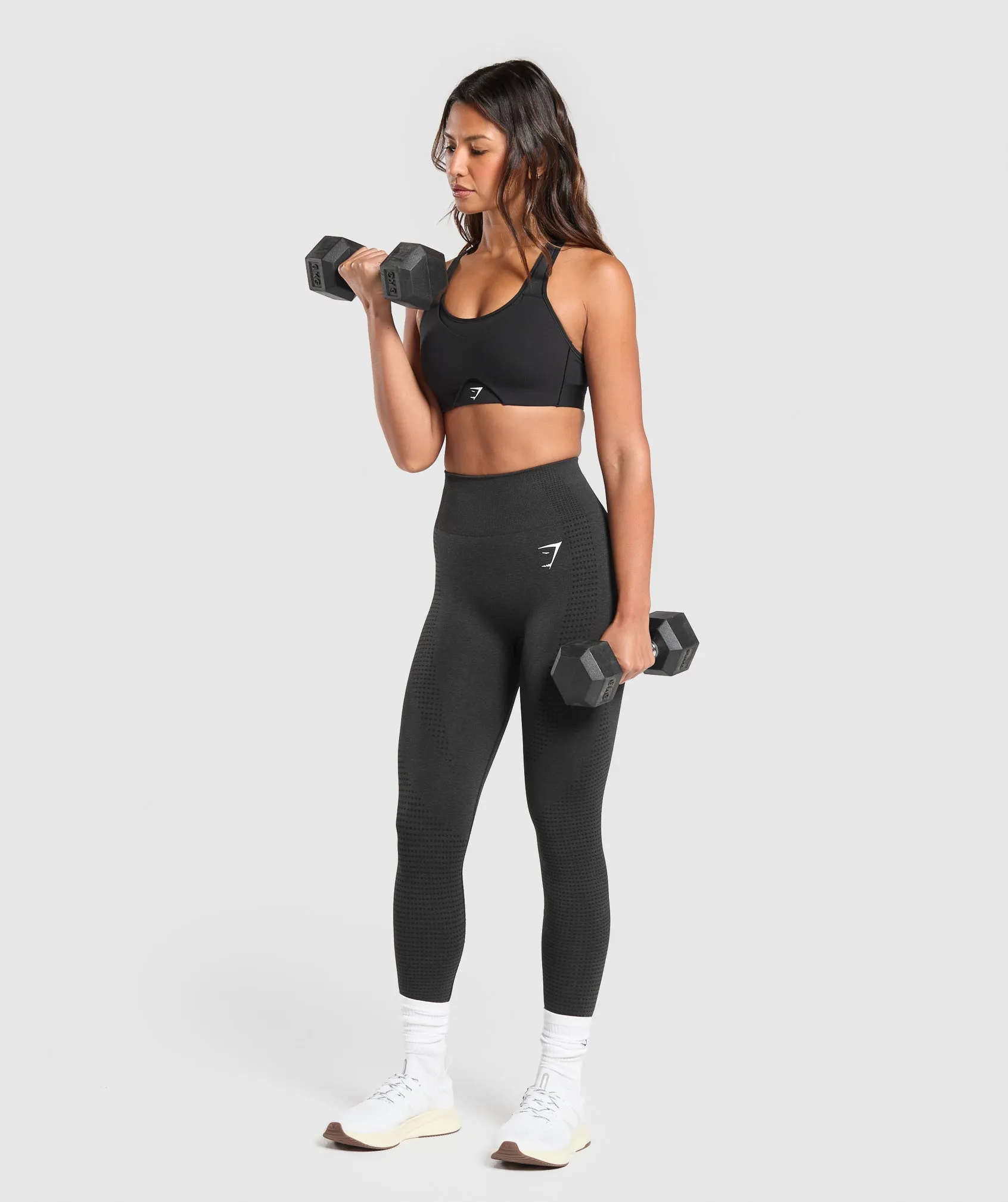 Gymshark Hybrid Sports Bra - Black