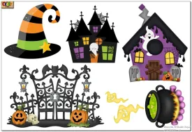 Halloween cutouts (Halloween shapes)