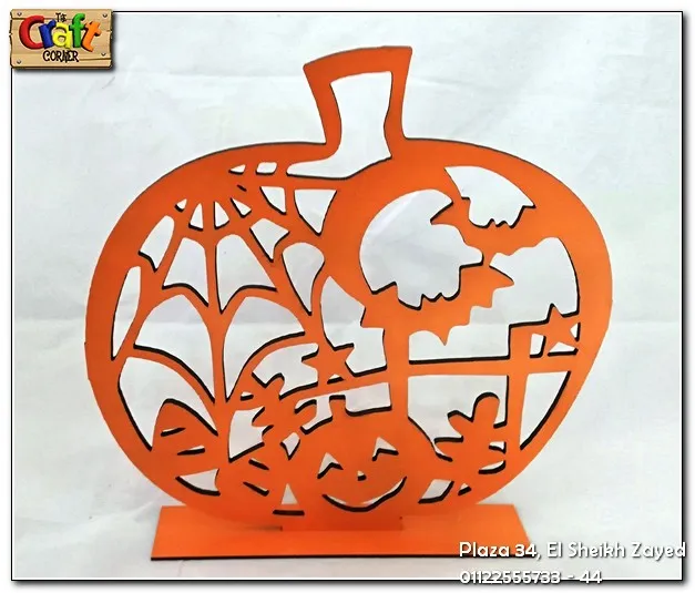 Halloween wooden table decor 6