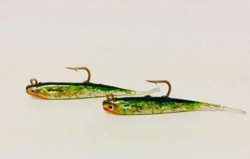 H&H GLASS MINNOW DOUBLE RIG 1/8oz