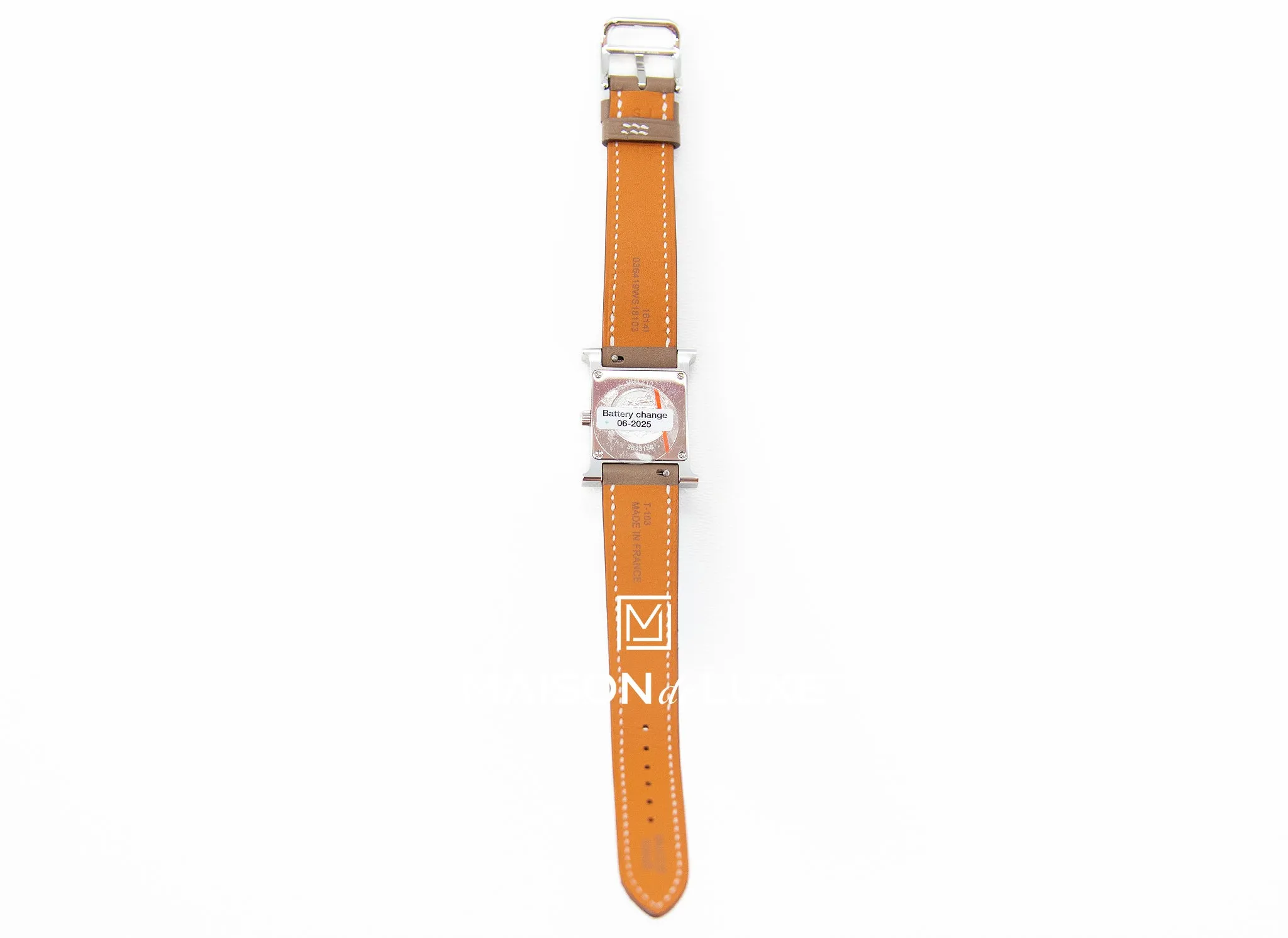 Hermes Heure H Watch Etoupe 25mm ST