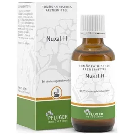 Indigestion, NUXAL H drops, used to treat indigestion