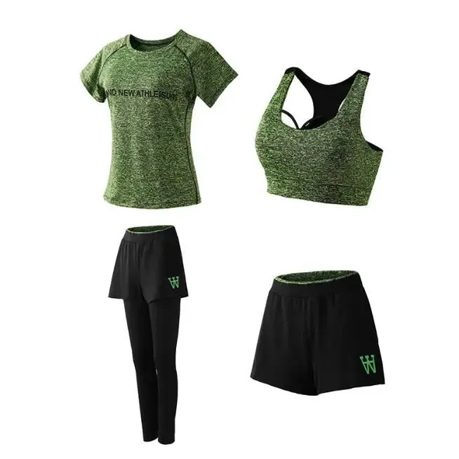 PT Sports Women Yoga Fitness  Sports Sets/ 5Pieces Sports Sets