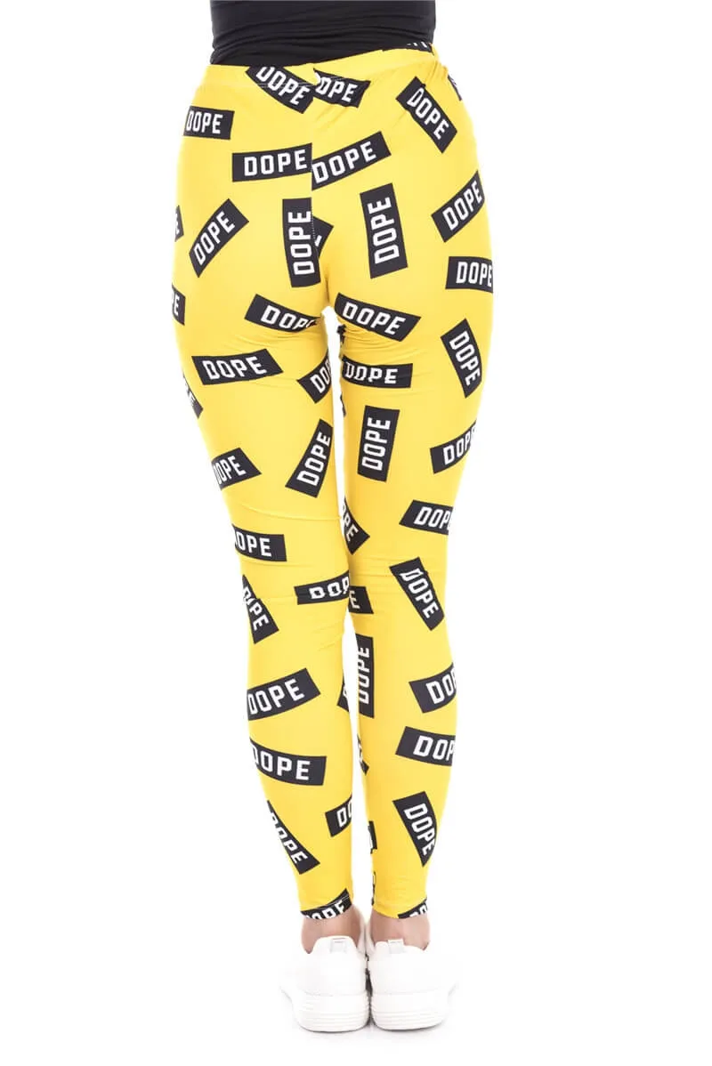 Regular Leggings (8-12 UK Size) - Dope