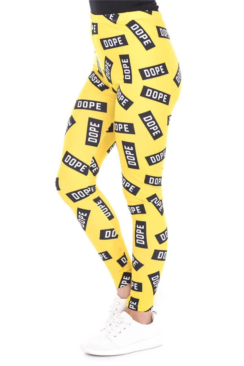 Regular Leggings (8-12 UK Size) - Dope