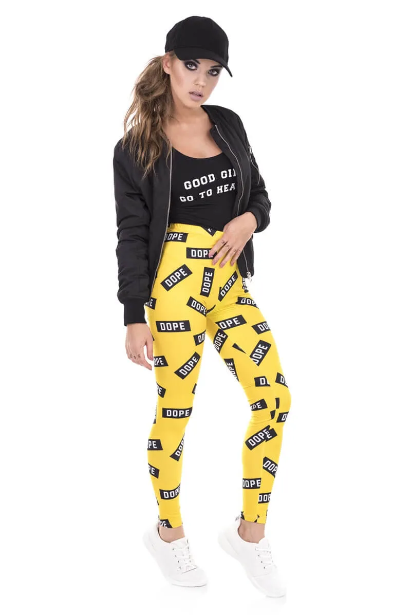 Regular Leggings (8-12 UK Size) - Dope