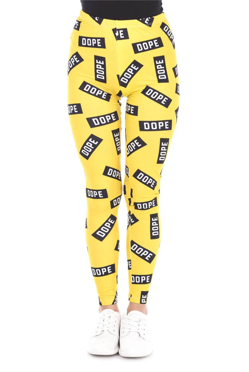 Regular Leggings (8-12 UK Size) - Dope