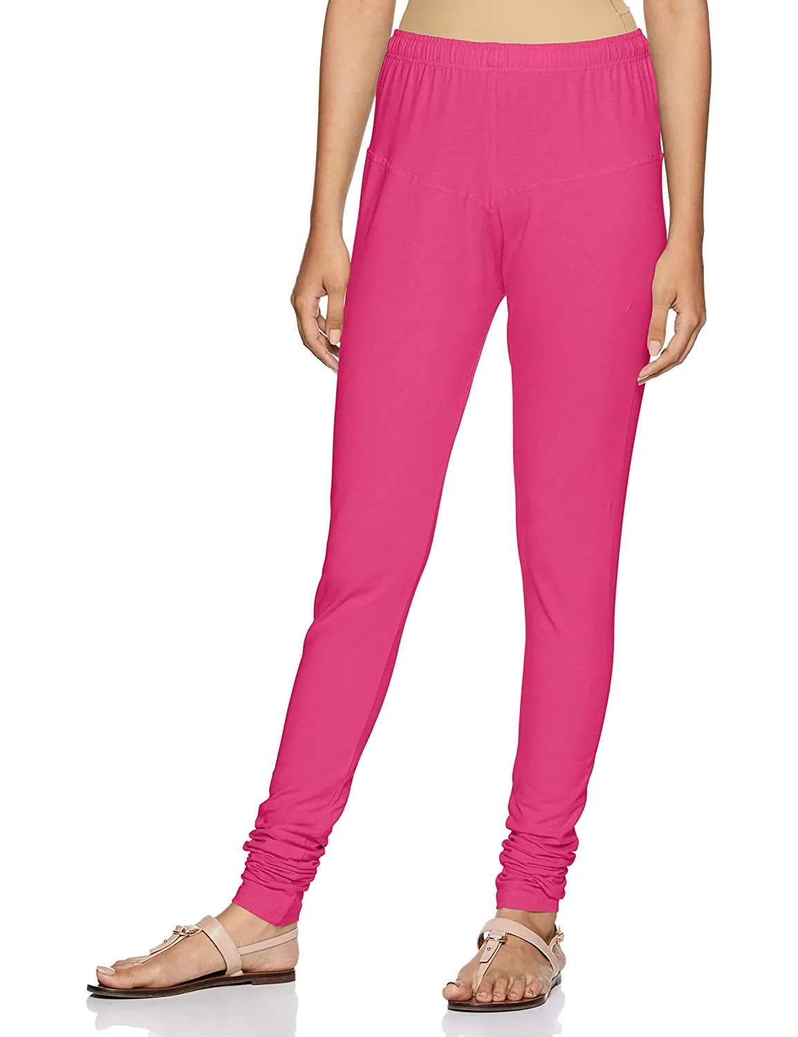 Rupa churidar Pink  Cotton Leggings for ladies