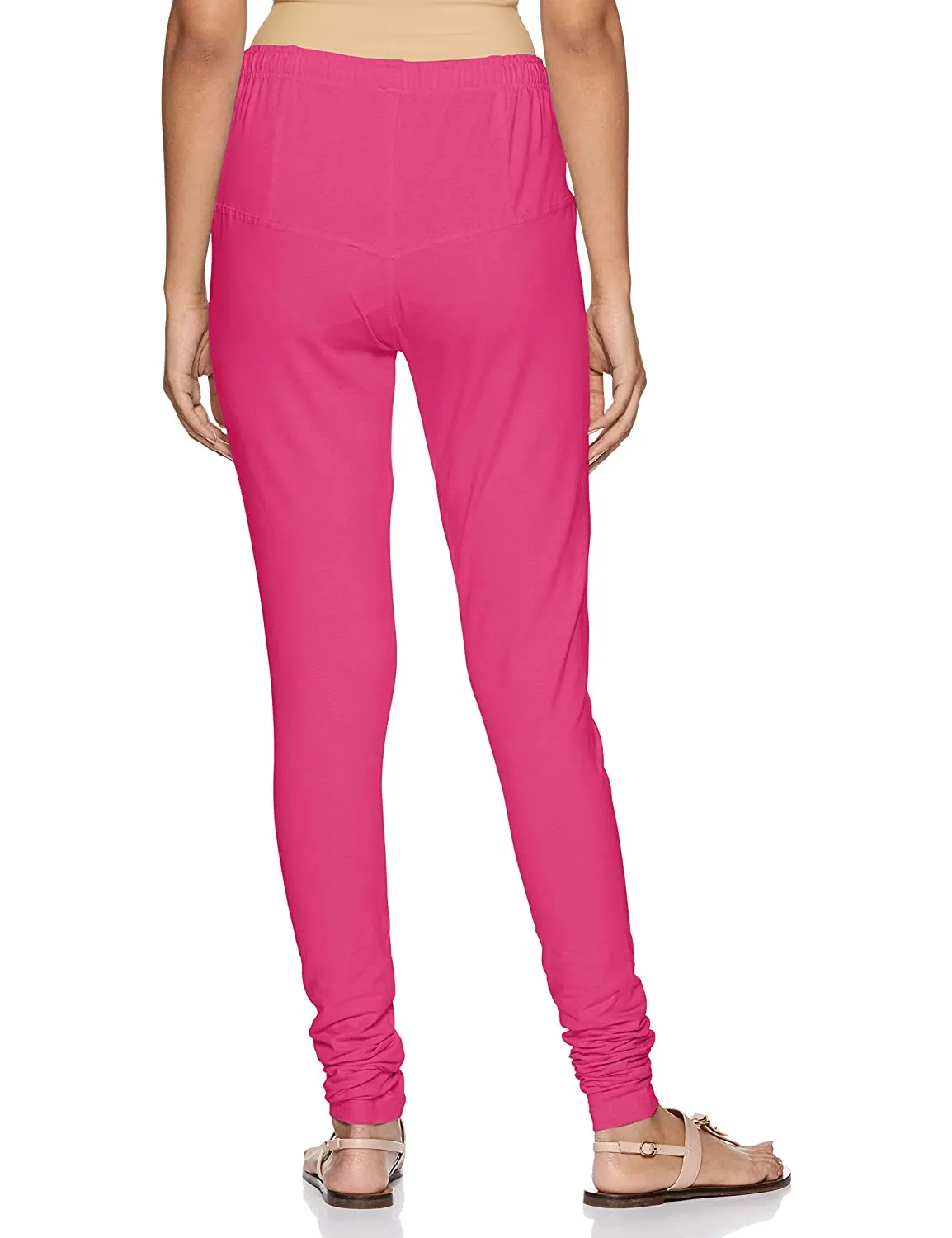 Rupa churidar Pink  Cotton Leggings for ladies