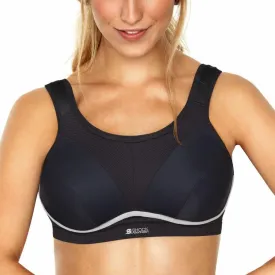 Shock Absorber Flexi Wire Sports Bra, Black