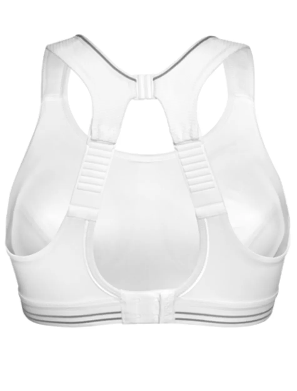 Shock Absorber Ultimate Run Bra, White | White High Impact Sports Bras