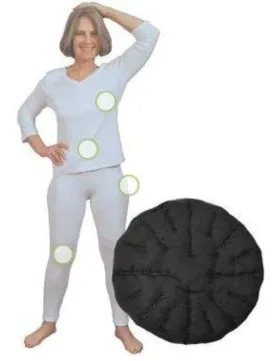 Solaris SwellSpots Circular Pad | Grey Circular Swellspot | Solaris Swell Spot Circular Compression Pads