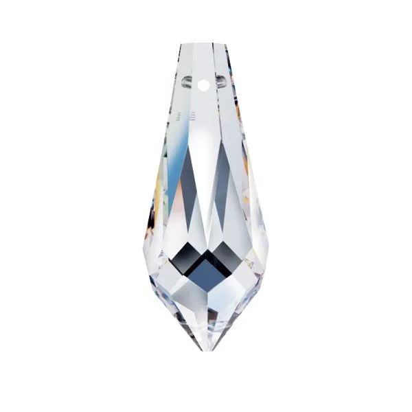 Swarovski Strass Crystal 1.5 inches Clear Drop Prism