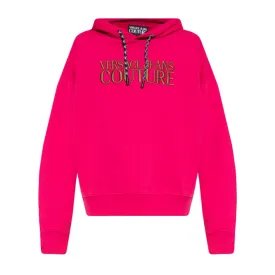 Versace Jeans Couture Pink Logo Hoodie