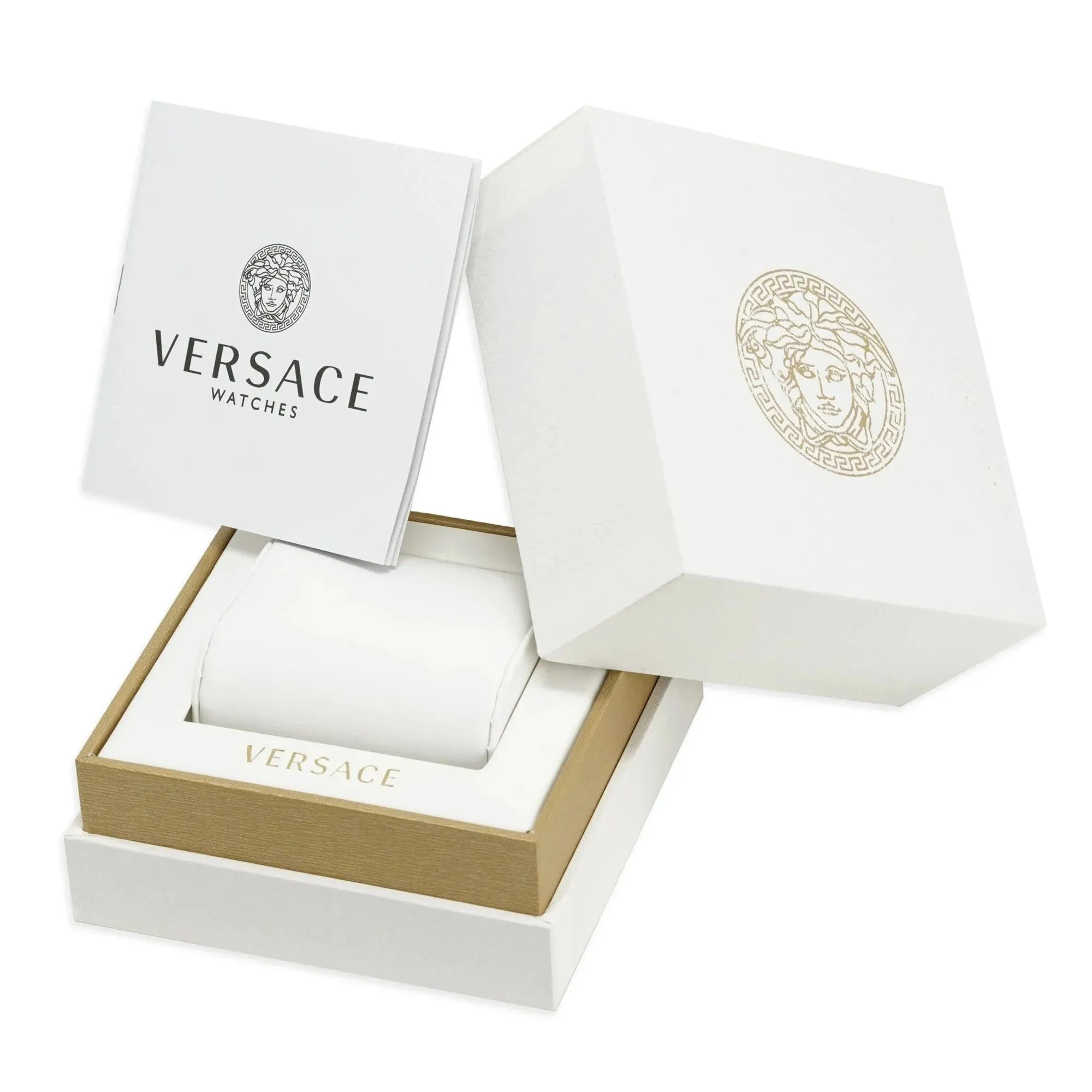 Versace Safety Pin Ladies Black Watch VEPN00320