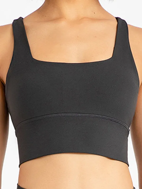 ZASUWA Female Cross Beautify Back U Collar Sports Bras